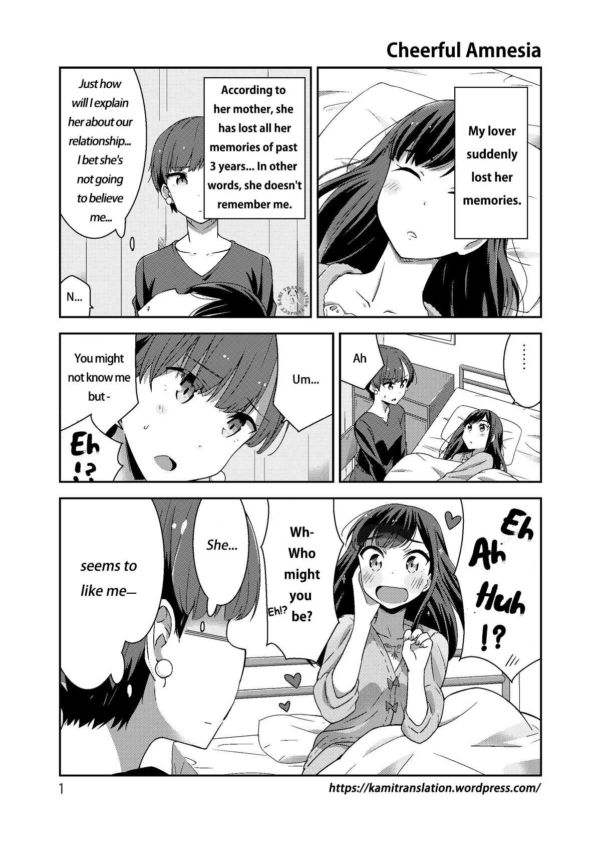 Bright and Cheery Amnesia Chapter 0.2 page 3 - Chapter 0 v2 : Read Online