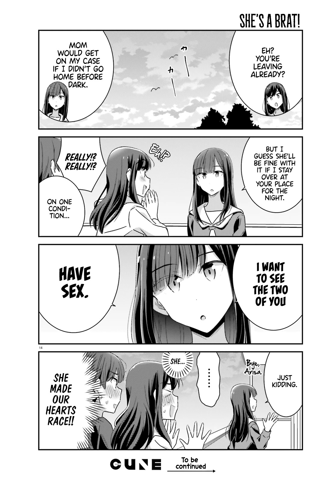 Bright and Cheery Amnesia Chapter 45 page 14 - Chapter 45