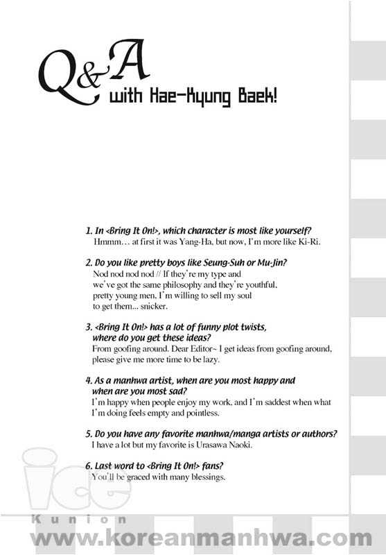 Bring It On! Chapter 3.1 page 5 - Vol.03 Chapter 1