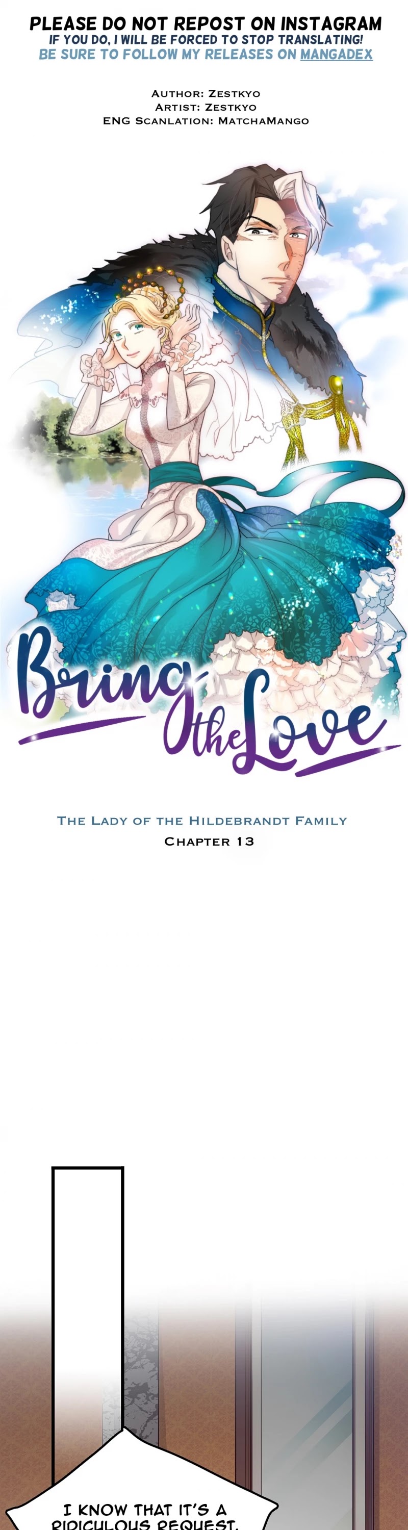 Bring the Love Chapter 13 page 1 - Chapter 13