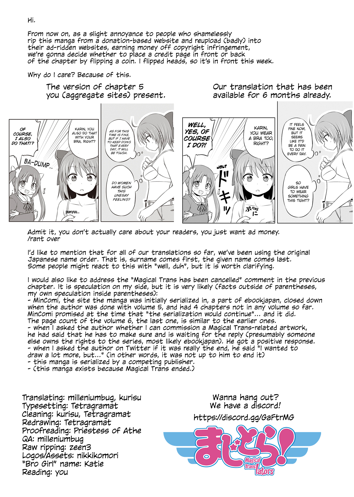 Bro Girl Chapter 2 page 1 - Chapter 2