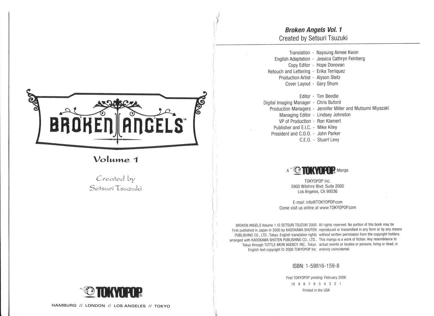 Broken Angels Chapter 1.0 page 5 - Vol.01 Chapter 0