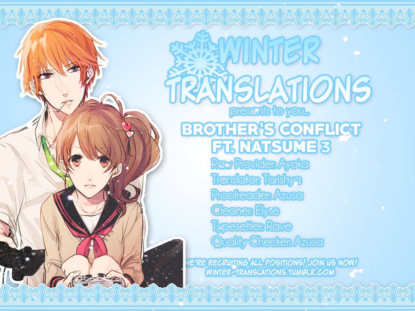 Brothers Conflict feat. Natsume Chapter 3 page 3 - Chapter 3