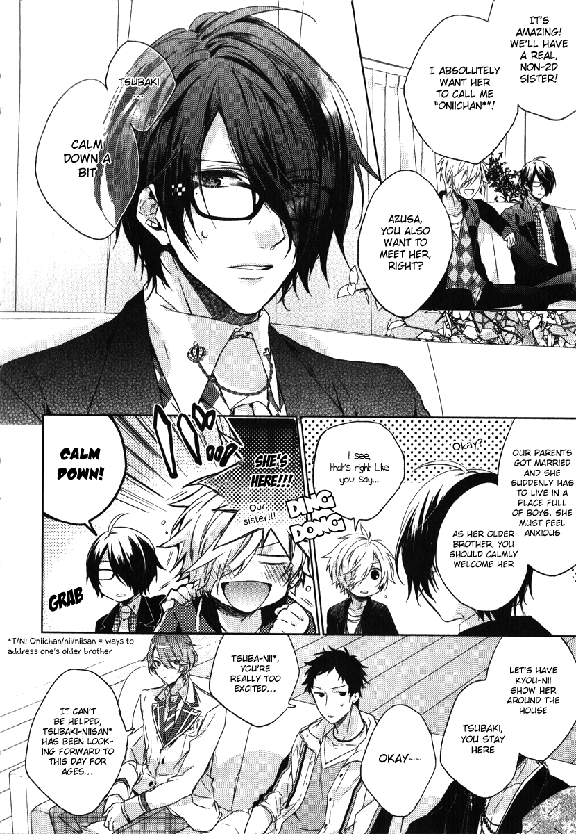 Brothers Conflict feat. Tsubaki & Azusa Chapter 1 page 14 - Chapter 1