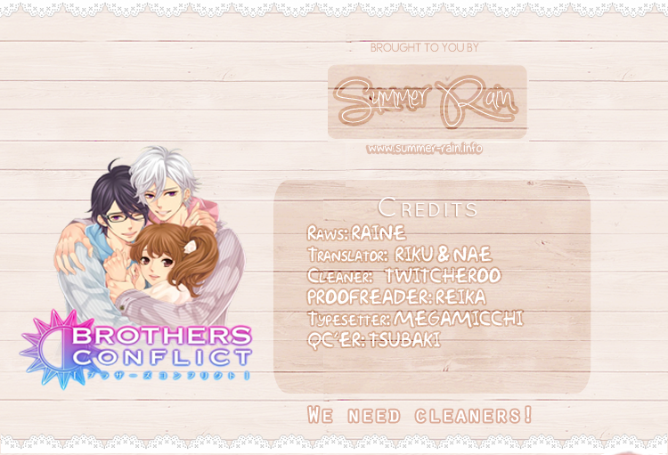 Brothers Conflict feat. Tsubaki & Azusa Chapter 1 page 5 - Chapter 1