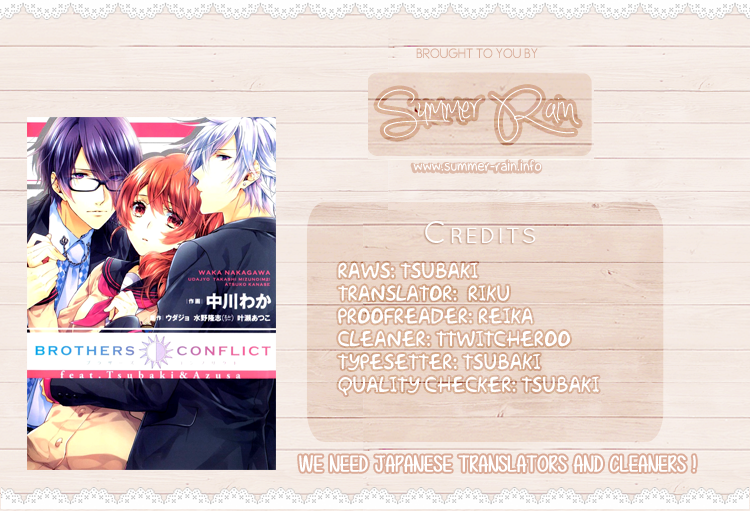 Brothers Conflict feat. Tsubaki & Azusa Chapter 4 page 23 - Chapter 4