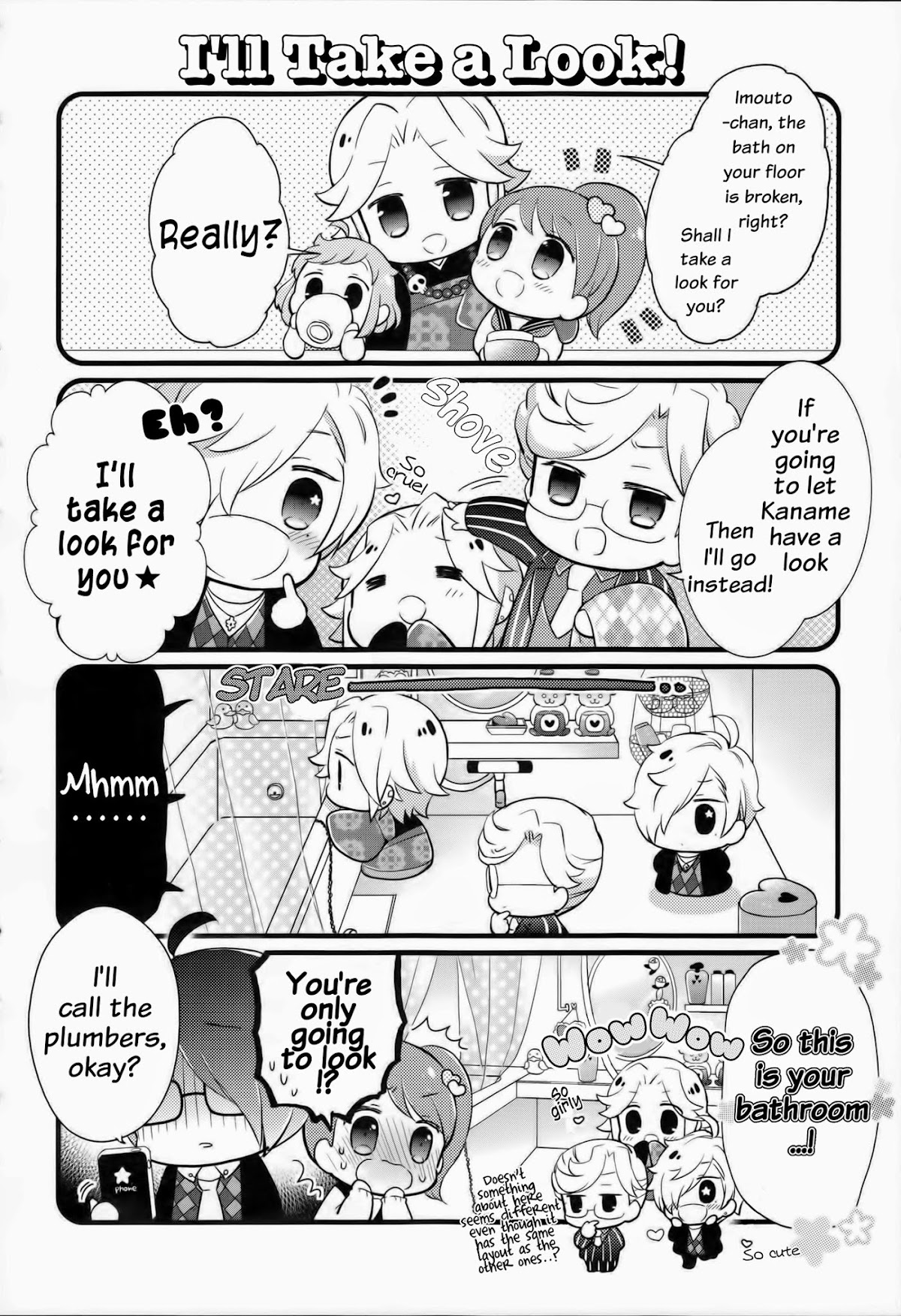 Brothers Conflict Purupuru Chapter 1.2 page 19 - Vol.1 Chapter 2