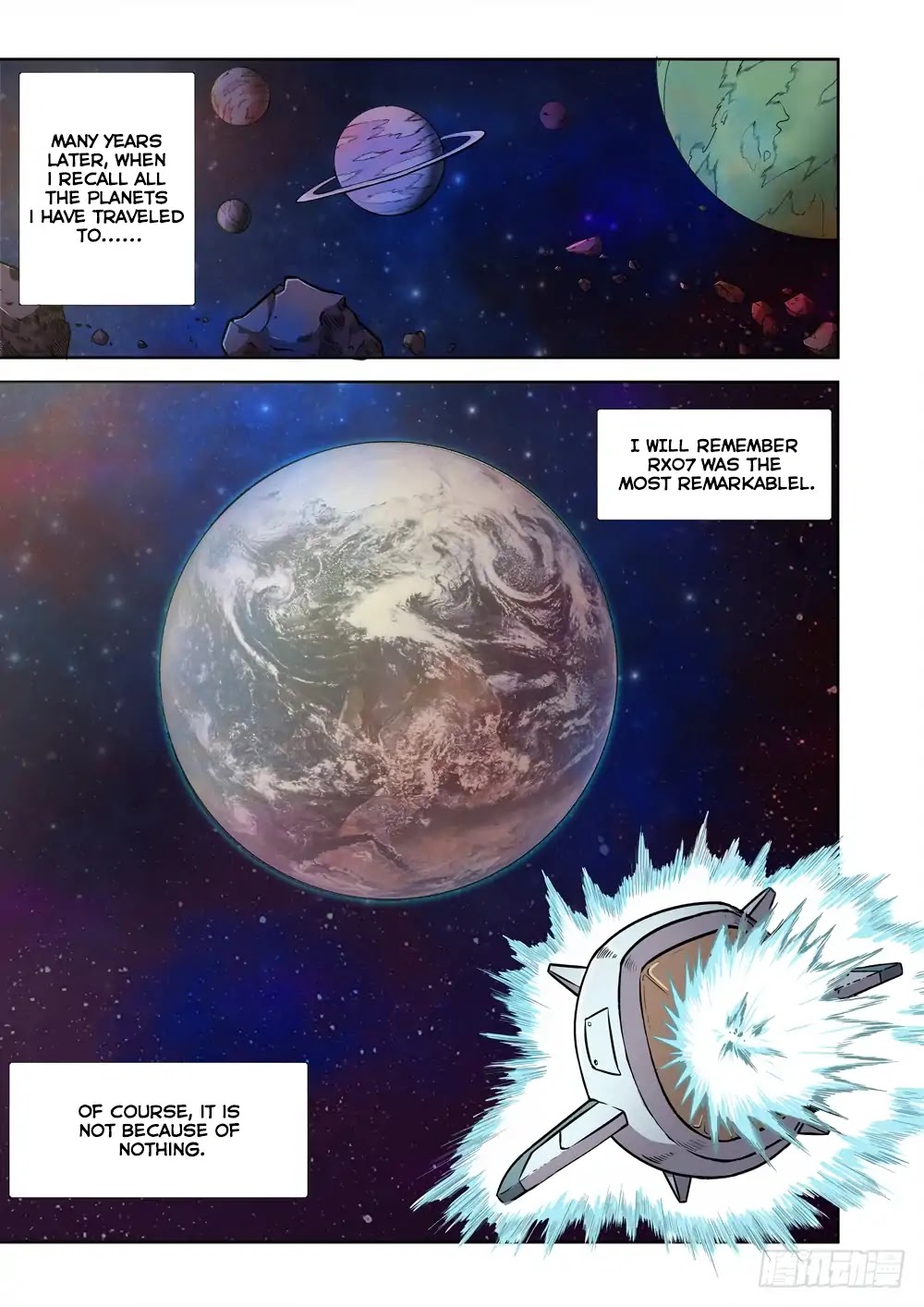 Bruce Of The Galaxy Chapter 1 page 2 - Chapter 1