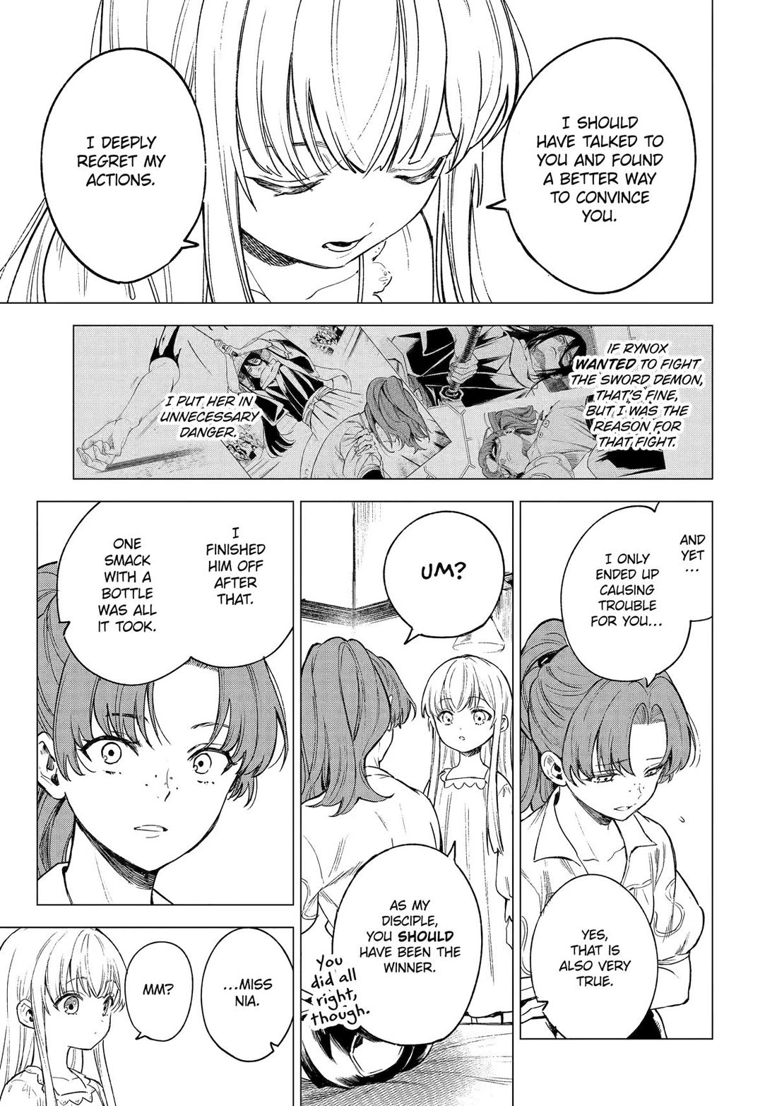 Brutal Daughter Nia Liston: A Splendid Matchless Record of a God-Slaying Warrior Reincarnated as a Sickly Daughter Chapter 10 page 12 - Chapter 10