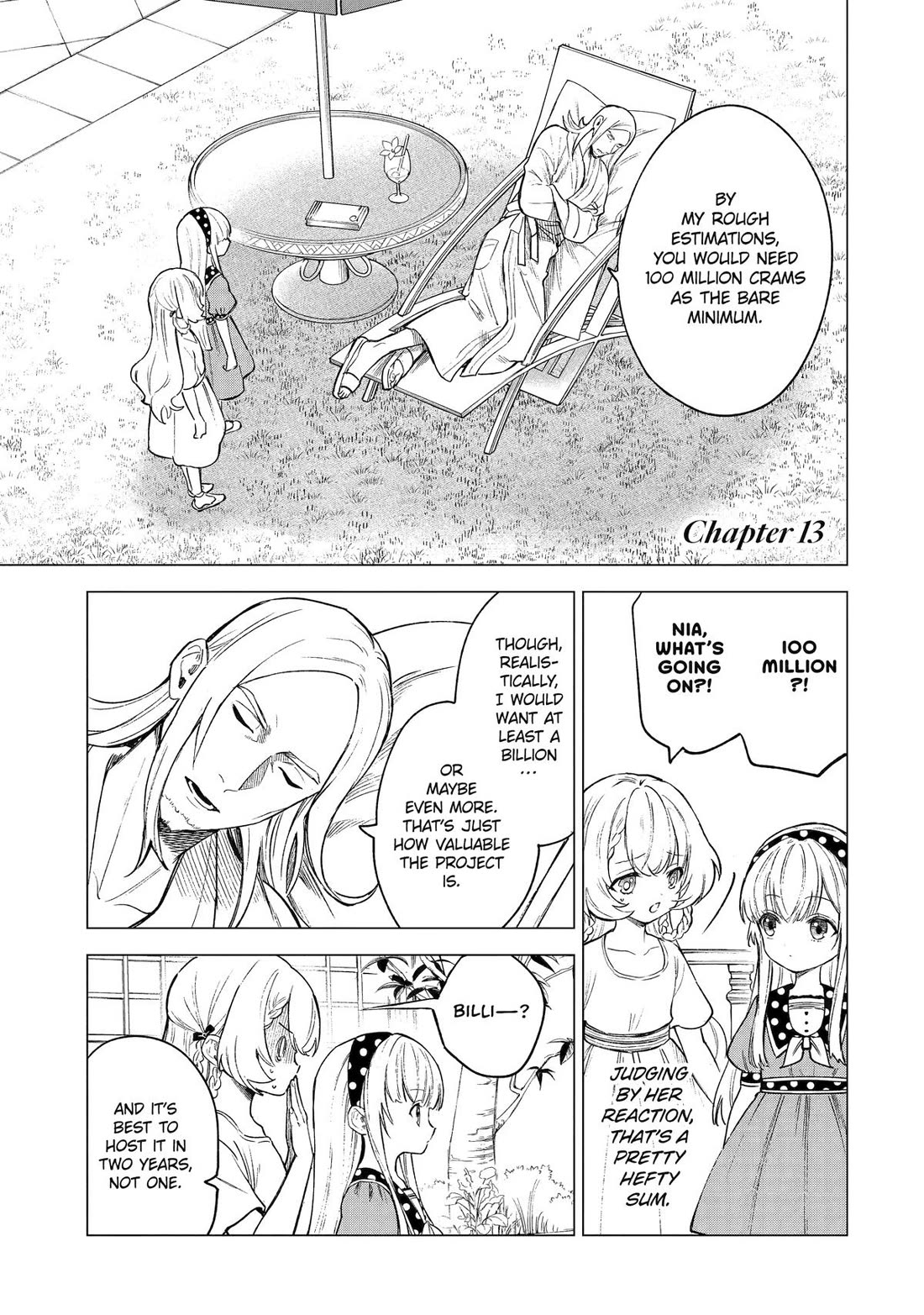 Brutal Daughter Nia Liston: A Splendid Matchless Record of a God-Slaying Warrior Reincarnated as a Sickly Daughter Chapter 13 page 1 - Chapter 13