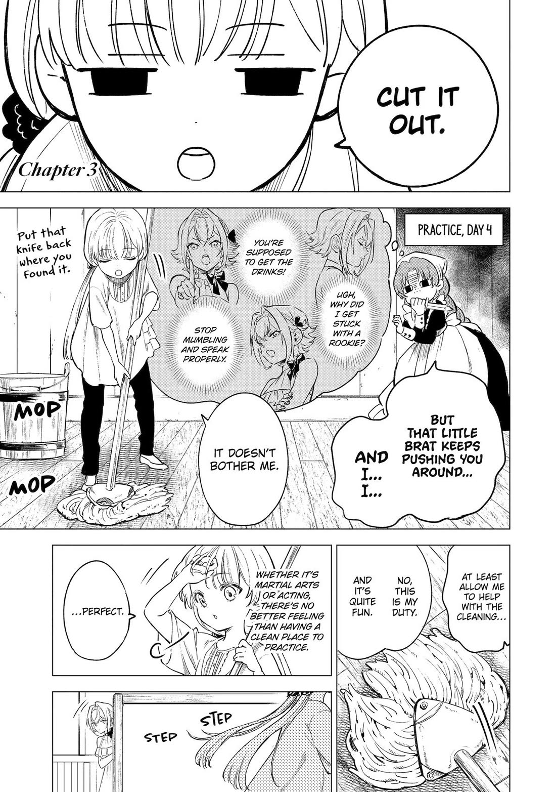 Brutal Daughter Nia Liston: A Splendid Matchless Record of a God-Slaying Warrior Reincarnated as a Sickly Daughter Chapter 3 page 1 - Chapter 3