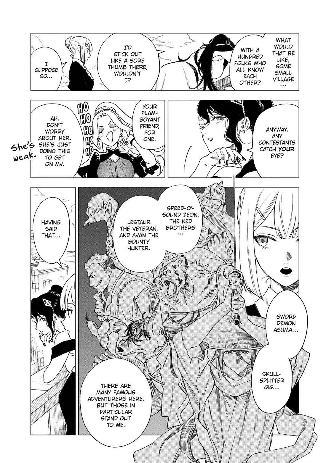 Brutal Daughter Nia Liston: A Splendid Matchless Record of a God-Slaying Warrior Reincarnated as a Sickly Daughter Chapter 37 page 15 - Chapter 37