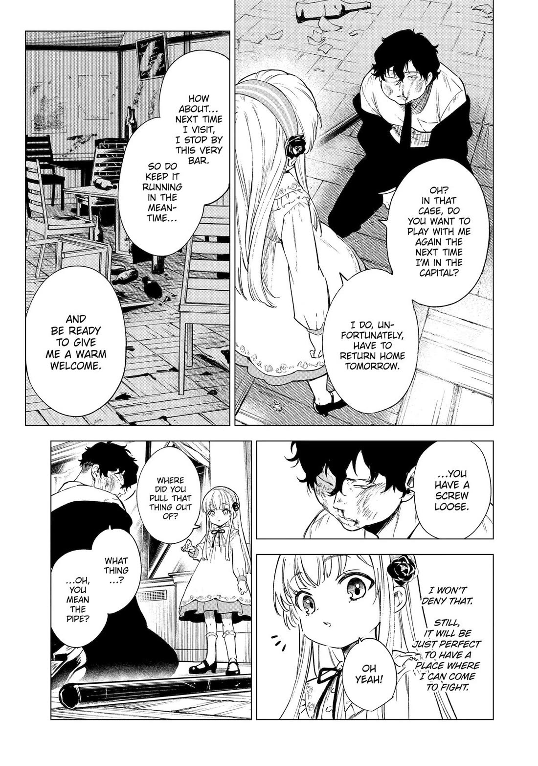 Brutal Daughter Nia Liston: A Splendid Matchless Record of a God-Slaying Warrior Reincarnated as a Sickly Daughter Chapter 4 page 9 - Chapter 4