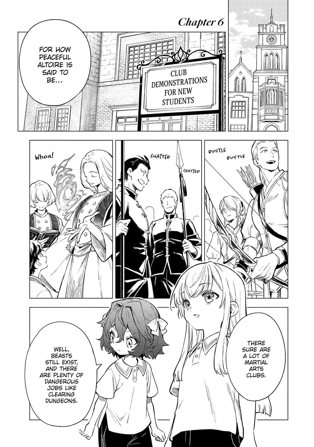 Brutal Daughter Nia Liston: A Splendid Matchless Record of a God-Slaying Warrior Reincarnated as a Sickly Daughter Chapter 6 page 1 - Chapter 6
