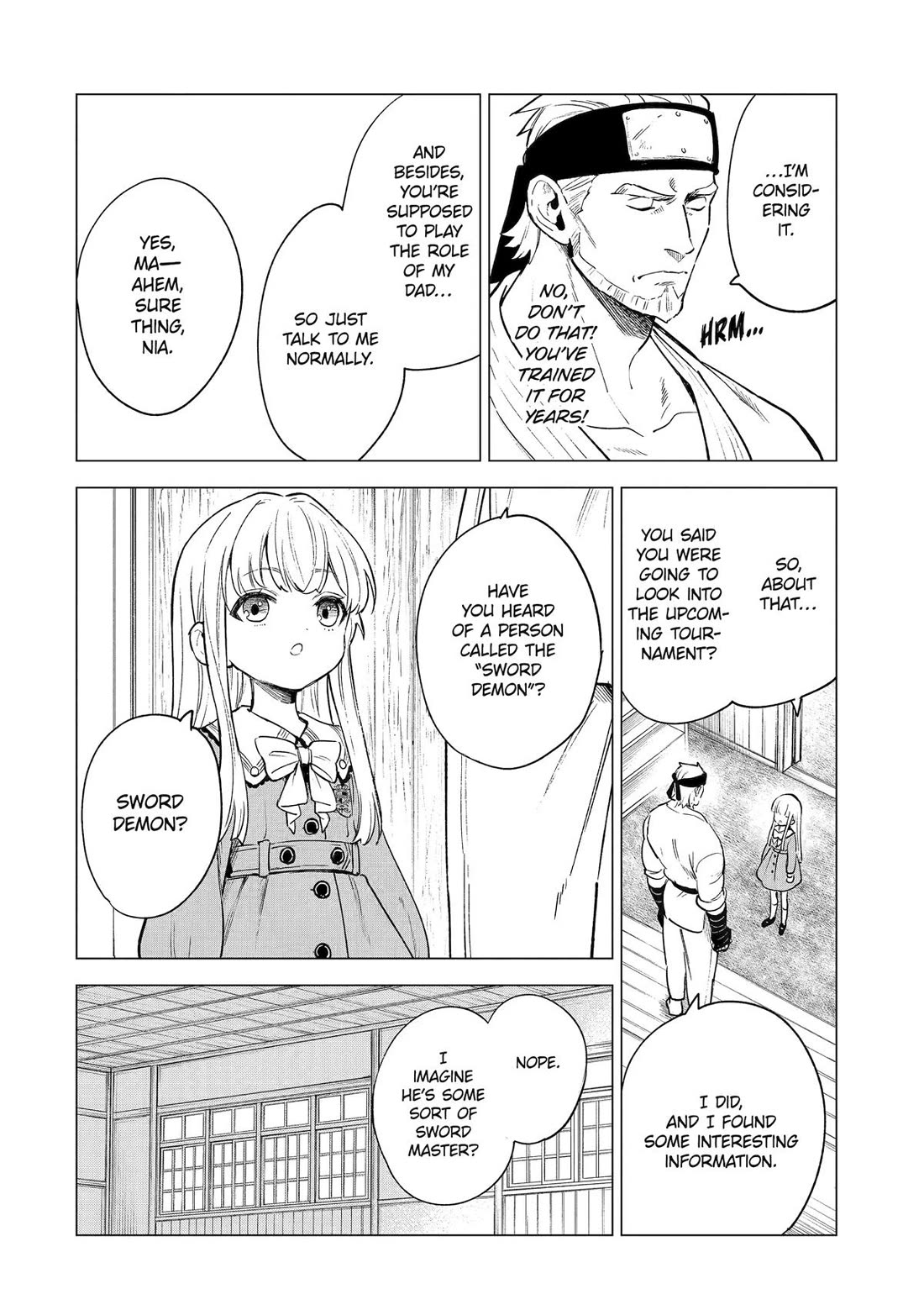 Brutal Daughter Nia Liston: A Splendid Matchless Record of a God-Slaying Warrior Reincarnated as a Sickly Daughter Chapter 8 page 10 - Chapter 8