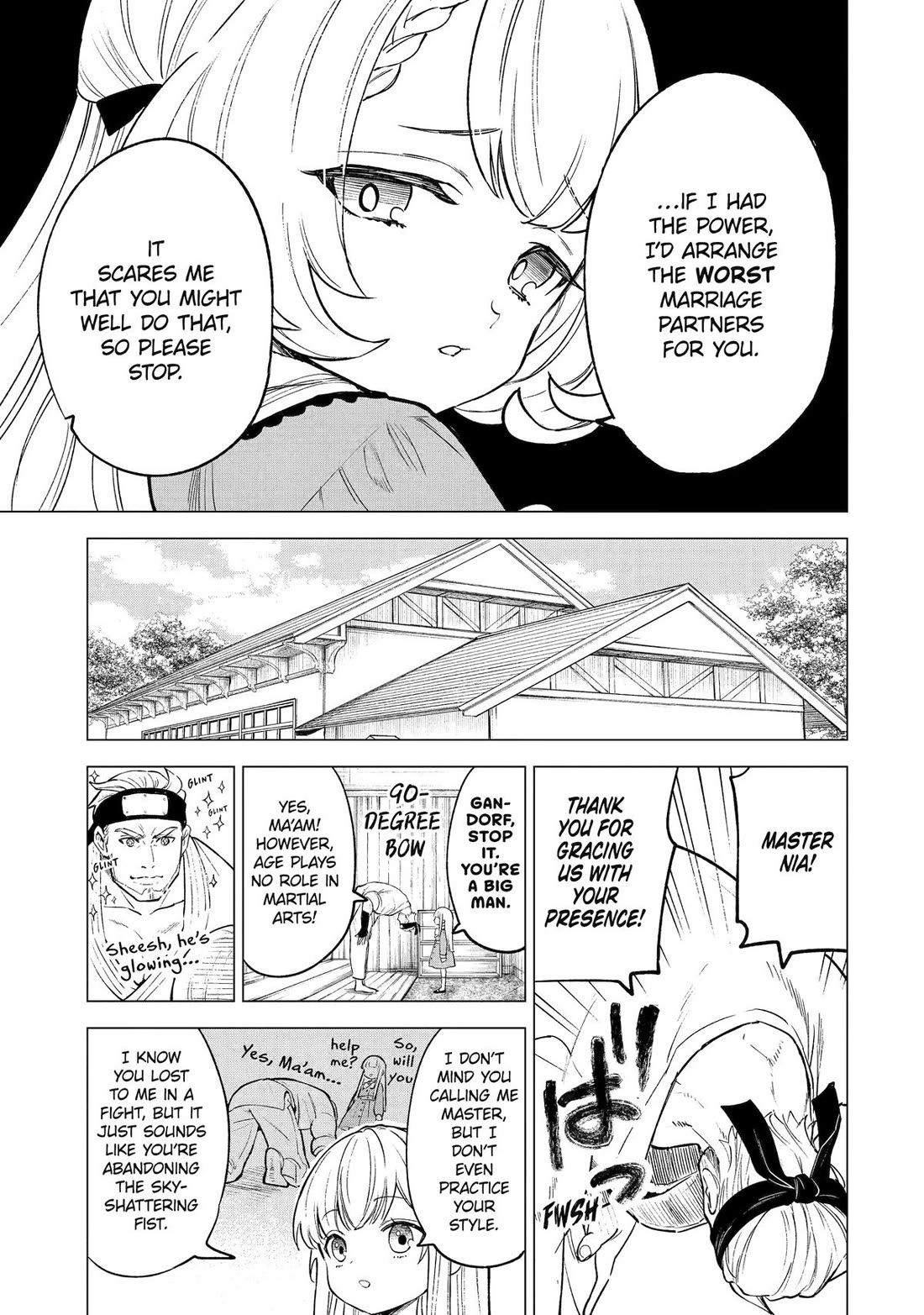 Brutal Daughter Nia Liston: A Splendid Matchless Record of a God-Slaying Warrior Reincarnated as a Sickly Daughter Chapter 8 page 9 - Chapter 8