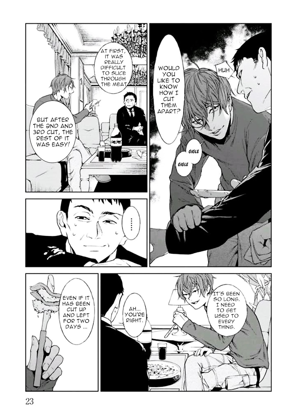 Brutal: Satsujin Kansatsukan no Kokuhaku Chapter 1 page 25 - Chapter 1: Confessions and Good Deeds