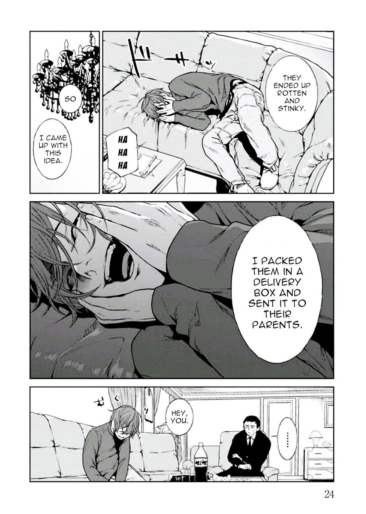 Brutal: Satsujin Kansatsukan no Kokuhaku Chapter 1 page 26 - Chapter 1: Confessions and Good Deeds