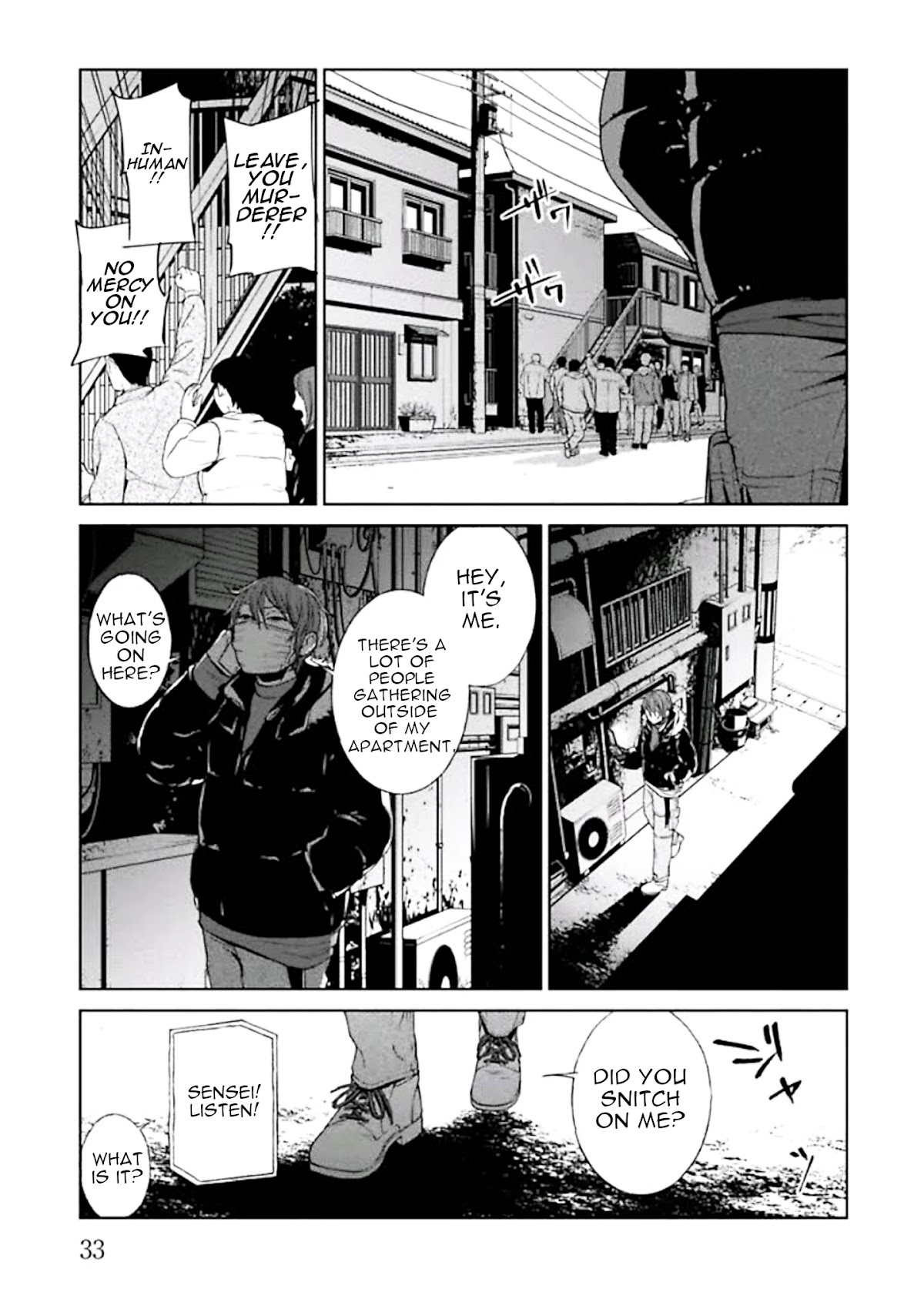 Brutal: Satsujin Kansatsukan no Kokuhaku Chapter 1 page 35 - Chapter 1: Confessions and Good Deeds
