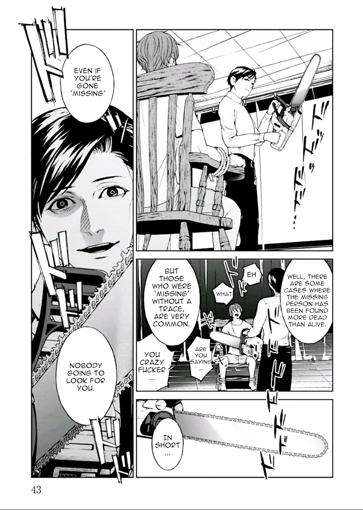 Brutal: Satsujin Kansatsukan no Kokuhaku Chapter 1 page 45 - Chapter 1: Confessions and Good Deeds
