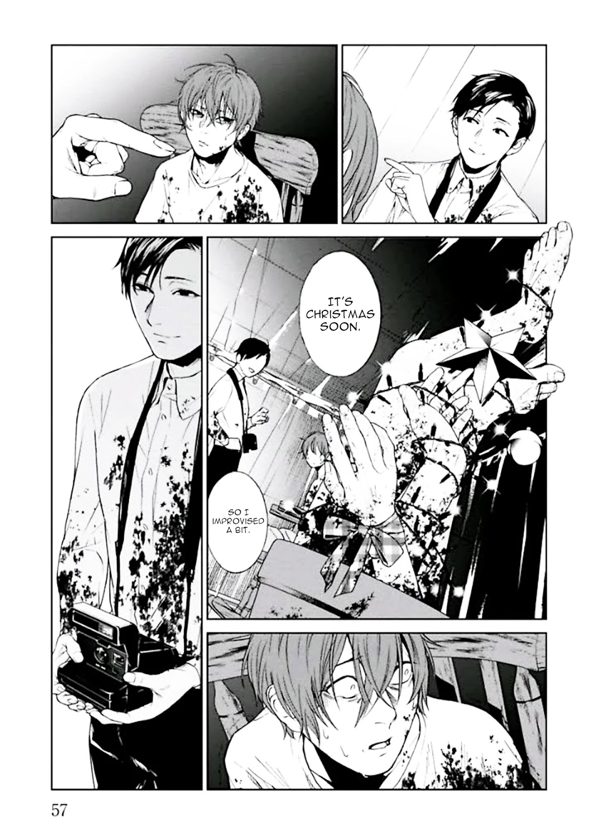 Brutal: Satsujin Kansatsukan no Kokuhaku Chapter 1 page 59 - Chapter 1: Confessions and Good Deeds