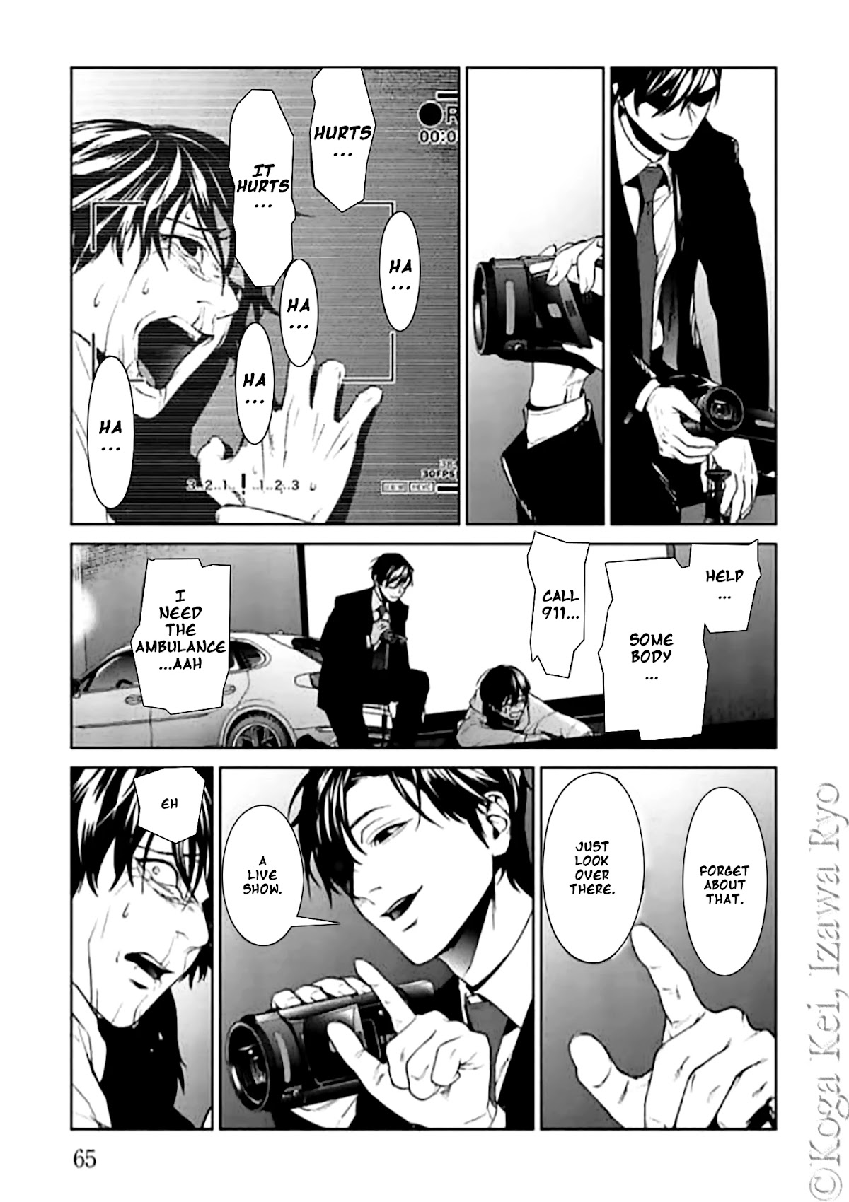 Brutal: Satsujin Kansatsukan no Kokuhaku Chapter 10 page 35 - Chapter 10: Dance all night