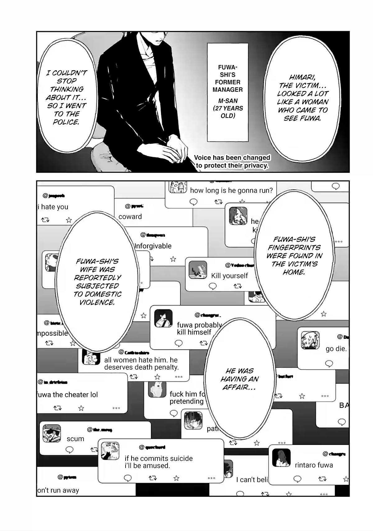 Brutal: Satsujin Kansatsukan no Kokuhaku Chapter 14 page 55 - Chapter 14: Dead-men