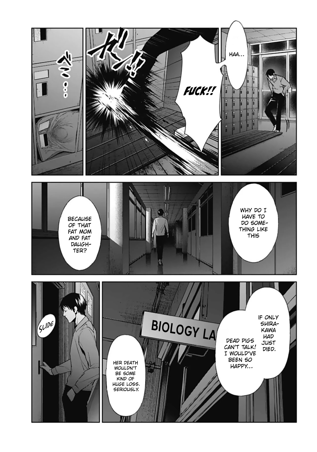Brutal: Satsujin Kansatsukan no Kokuhaku Chapter 18 page 3 - Chapter 18: Pervert Teacher, Erased