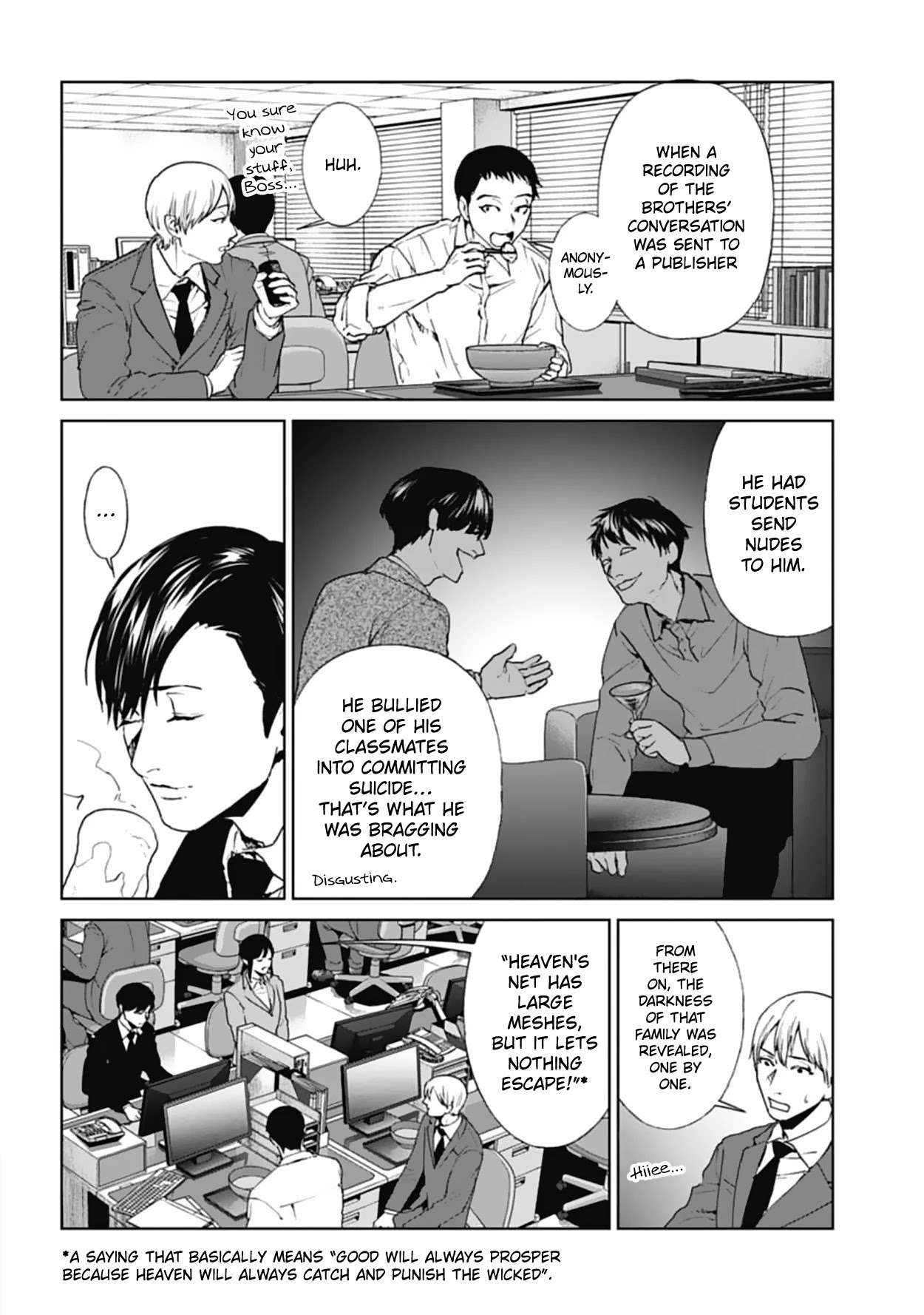 Brutal: Satsujin Kansatsukan no Kokuhaku Chapter 18 page 36 - Chapter 18: Pervert Teacher, Erased