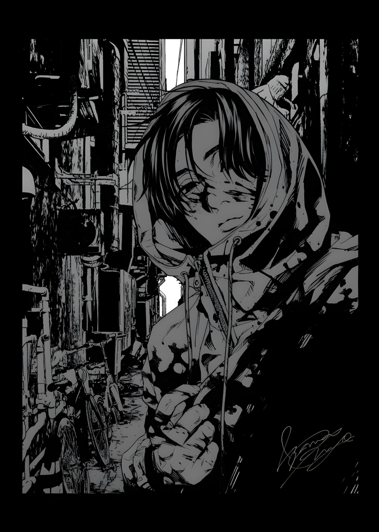 Brutal: Satsujin Kansatsukan no Kokuhaku Chapter 19.5 page 6 - Chapter 19.5: Twitter Extras + Art