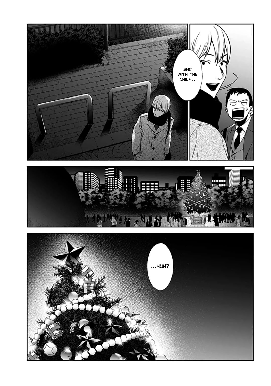 Brutal: Satsujin Kansatsukan no Kokuhaku Chapter 19 page 14 - Chapter 19: Santa Claus Is Coming to...