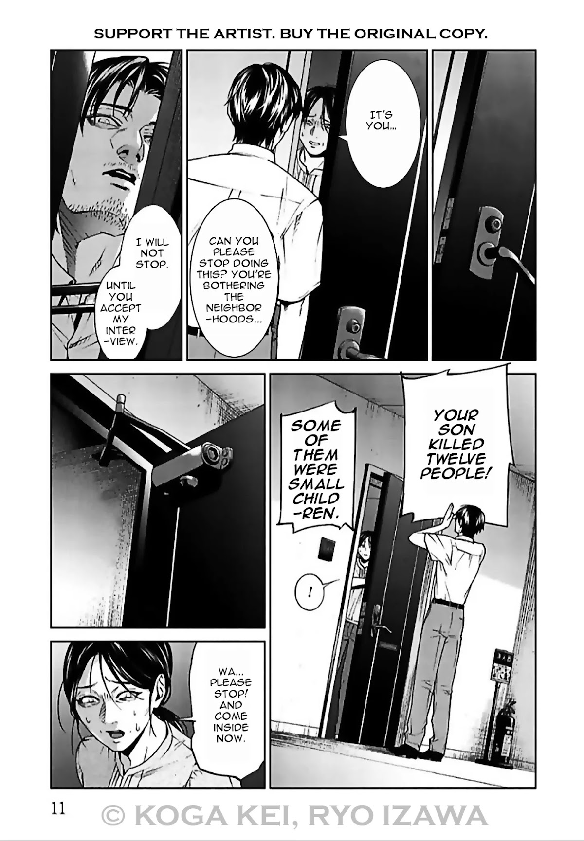 Brutal: Satsujin Kansatsukan no Kokuhaku Chapter 5 page 12 - Chapter 5: EPISODE 5: SELF-RIGHTEOUS JOURNALIST