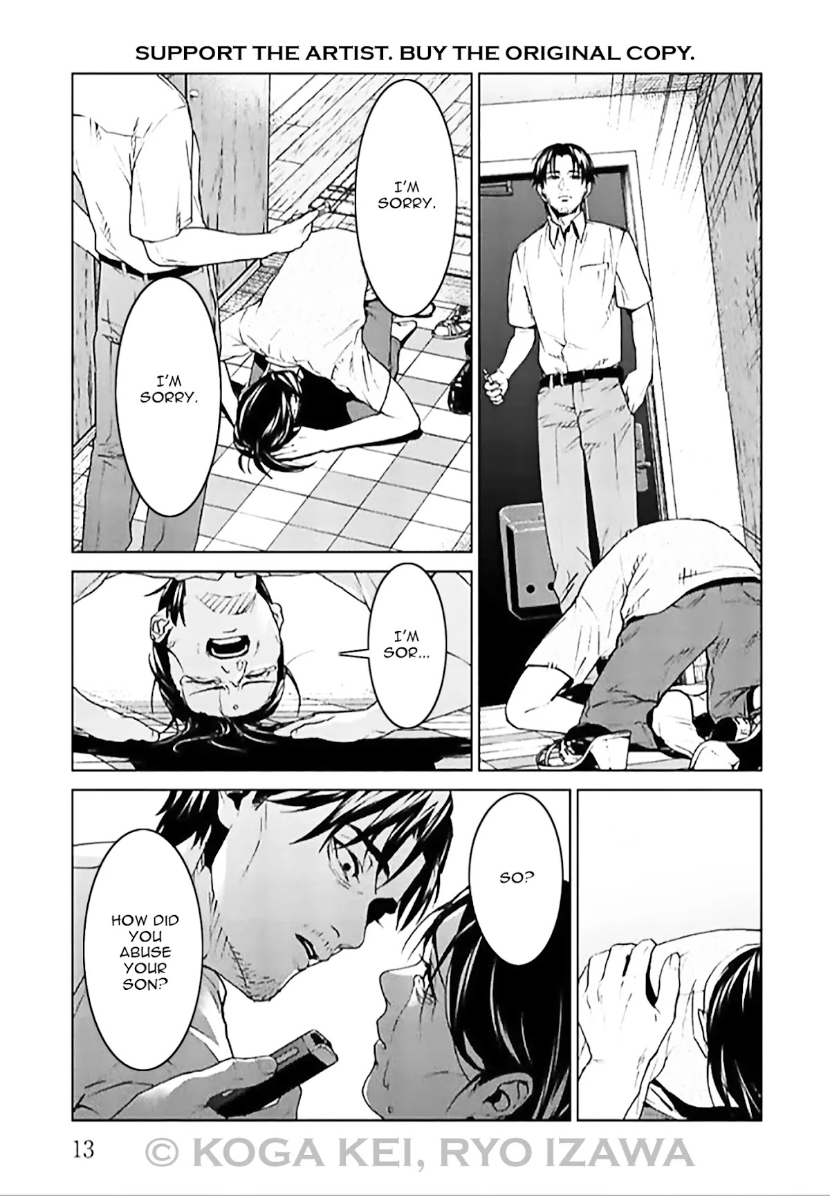 Brutal: Satsujin Kansatsukan no Kokuhaku Chapter 5 page 14 - Chapter 5: EPISODE 5: SELF-RIGHTEOUS JOURNALIST