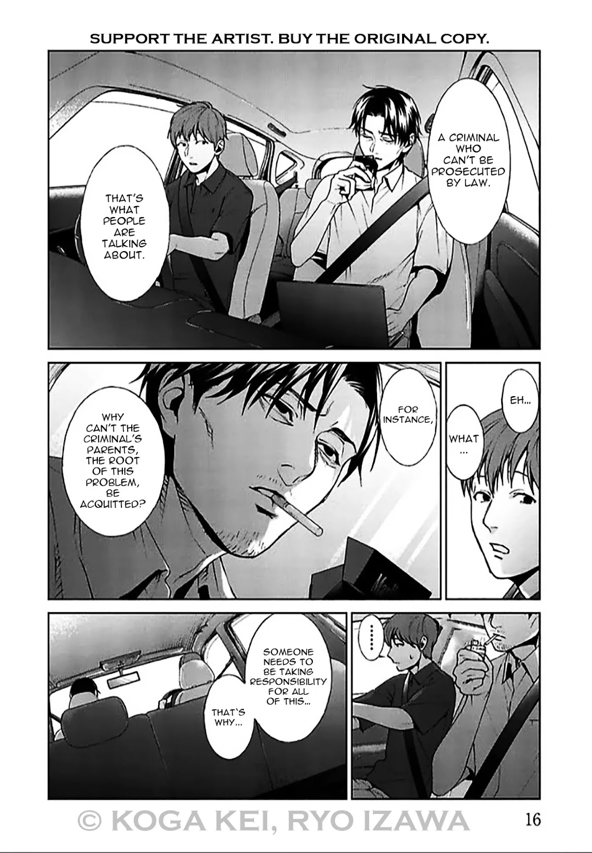 Brutal: Satsujin Kansatsukan no Kokuhaku Chapter 5 page 17 - Chapter 5: EPISODE 5: SELF-RIGHTEOUS JOURNALIST