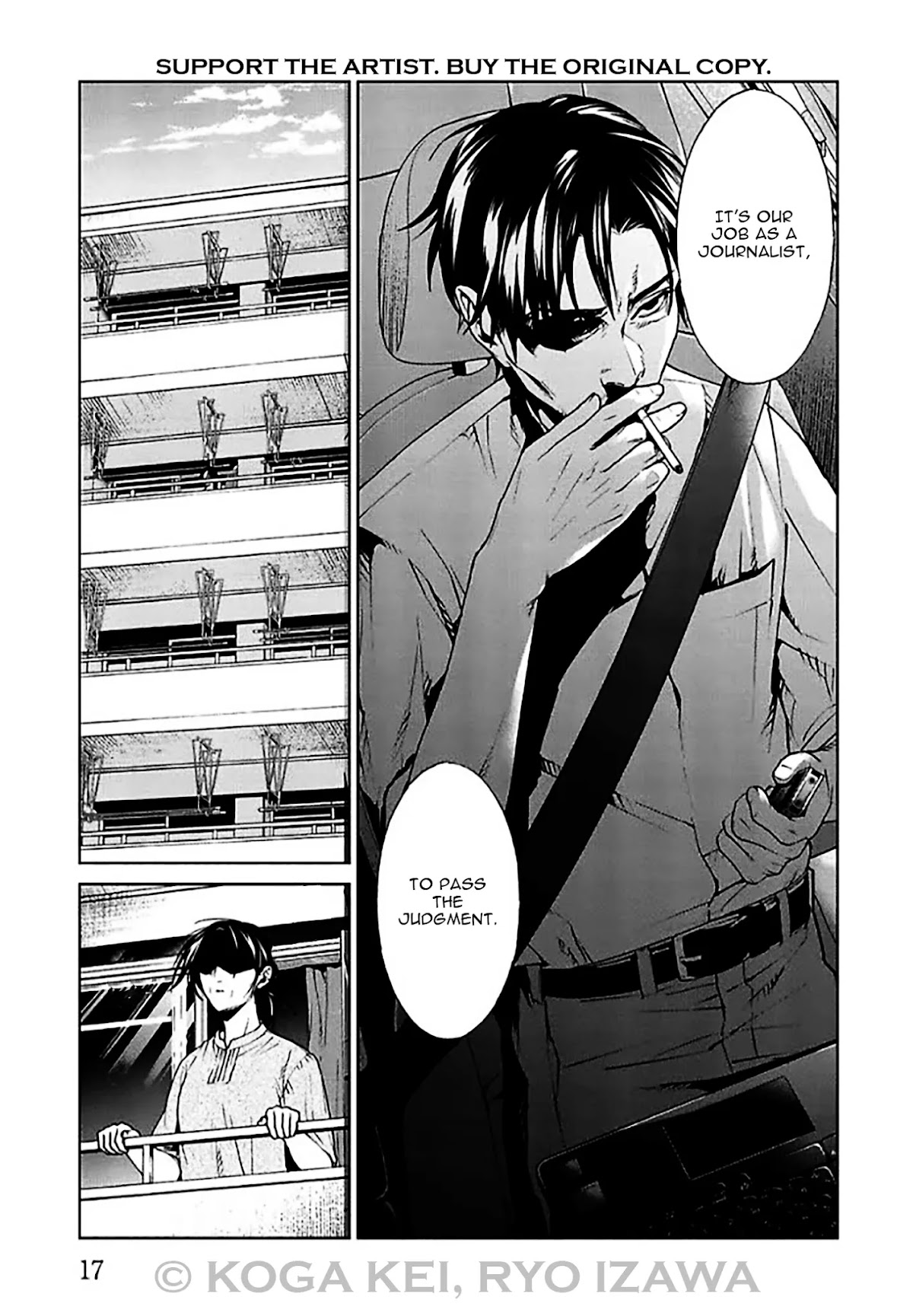 Brutal: Satsujin Kansatsukan no Kokuhaku Chapter 5 page 18 - Chapter 5: EPISODE 5: SELF-RIGHTEOUS JOURNALIST