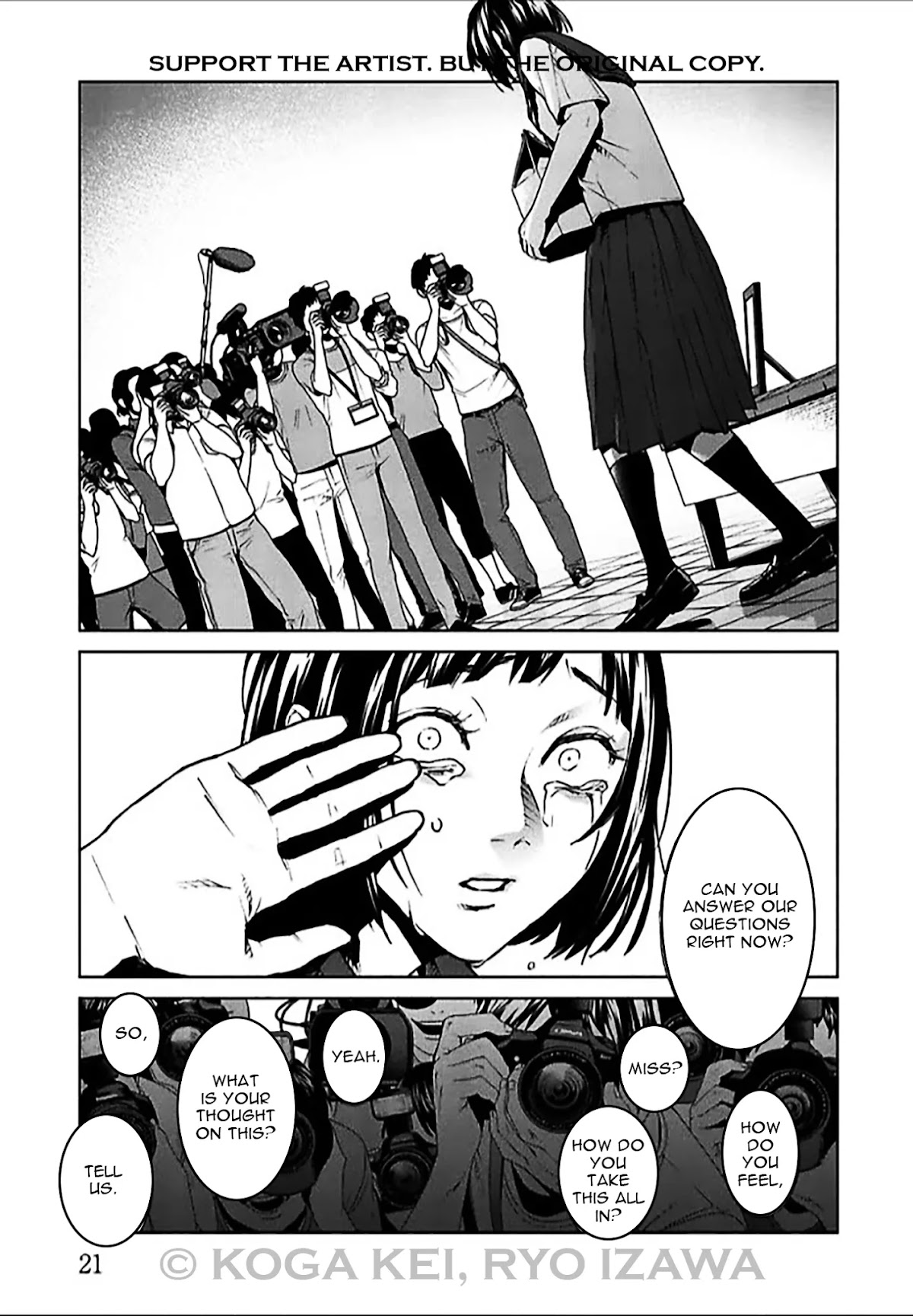 Brutal: Satsujin Kansatsukan no Kokuhaku Chapter 5 page 22 - Chapter 5: EPISODE 5: SELF-RIGHTEOUS JOURNALIST