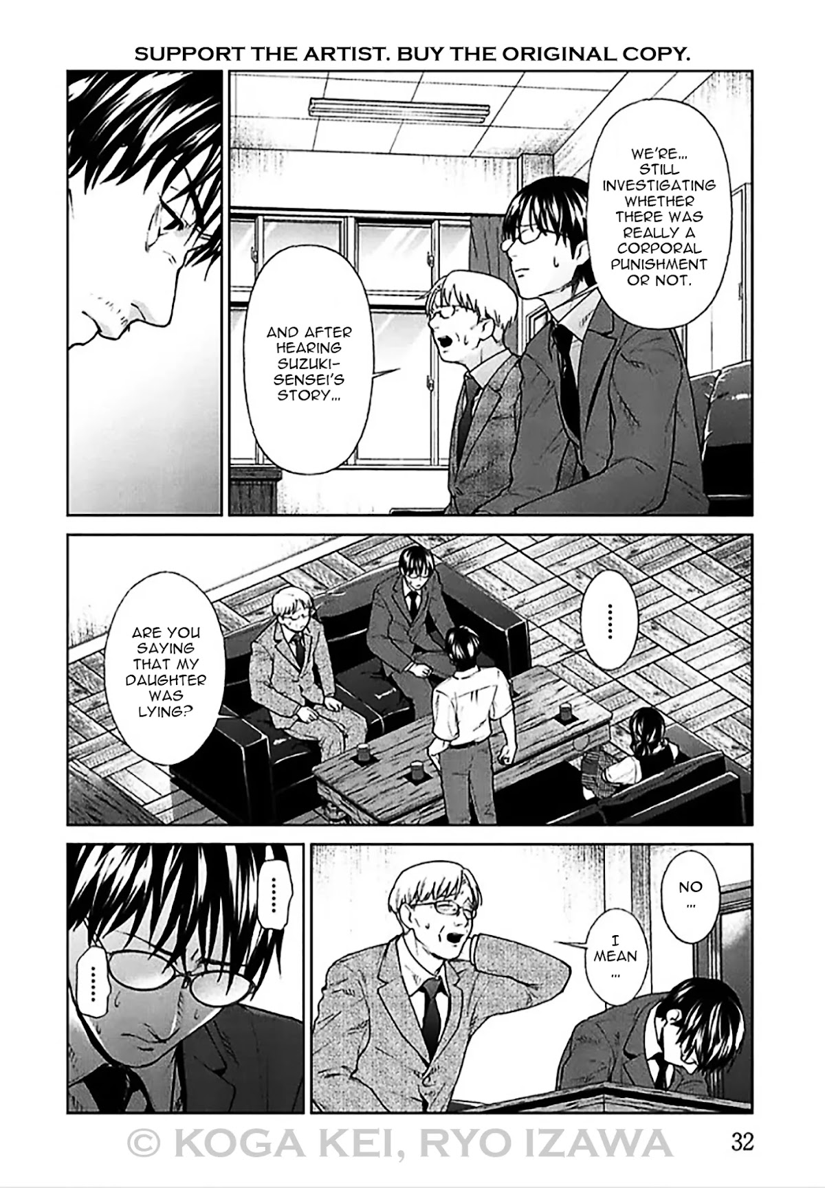 Brutal: Satsujin Kansatsukan no Kokuhaku Chapter 5 page 33 - Chapter 5: EPISODE 5: SELF-RIGHTEOUS JOURNALIST