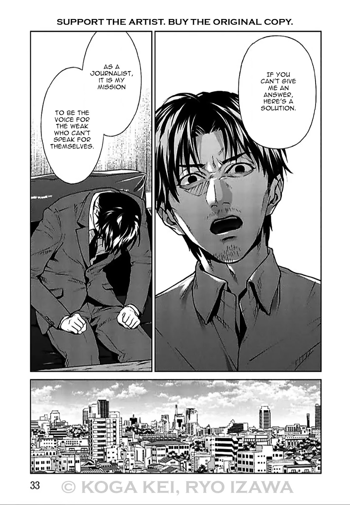 Brutal: Satsujin Kansatsukan no Kokuhaku Chapter 5 page 34 - Chapter 5: EPISODE 5: SELF-RIGHTEOUS JOURNALIST