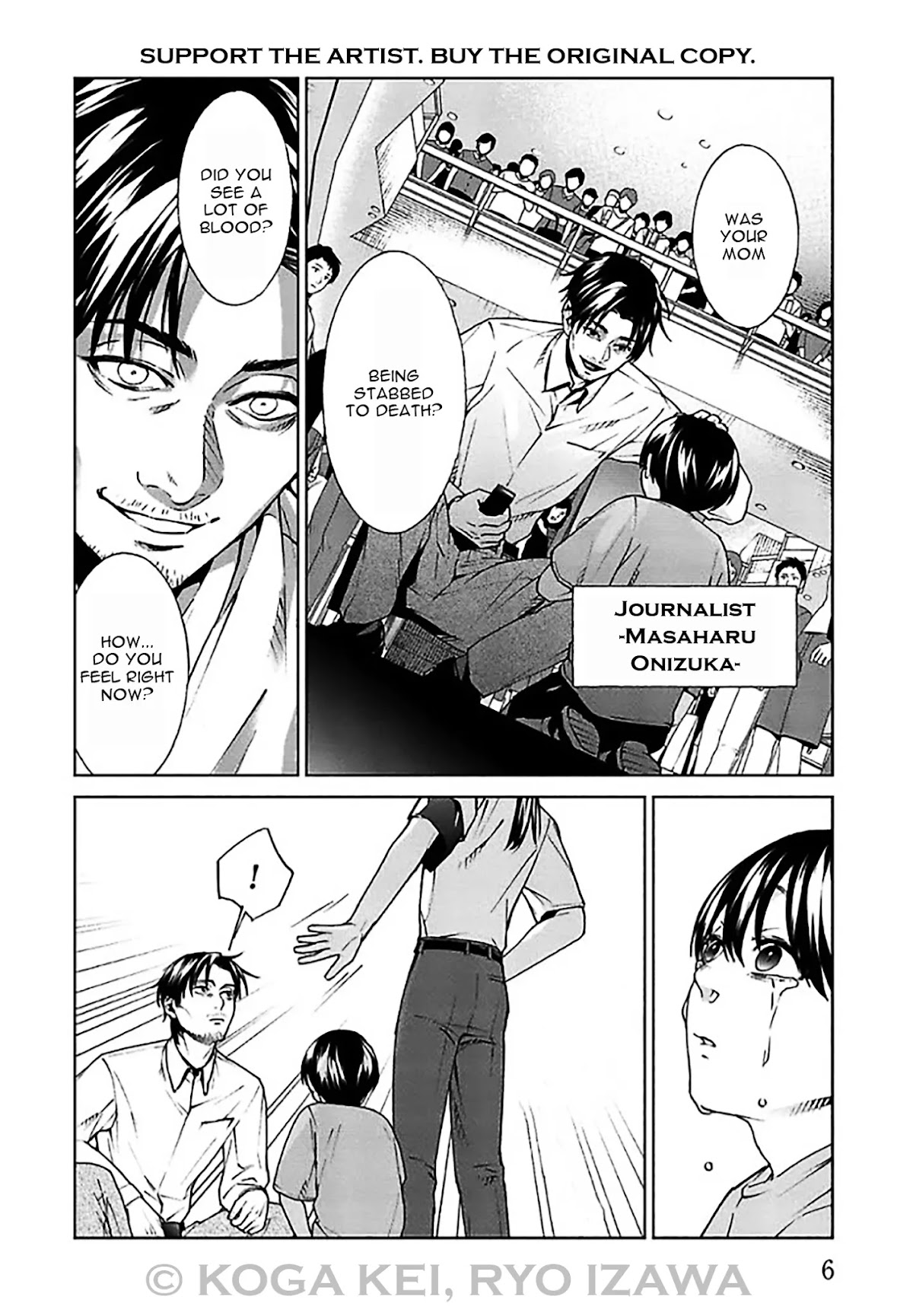 Brutal: Satsujin Kansatsukan no Kokuhaku Chapter 5 page 7 - Chapter 5: EPISODE 5: SELF-RIGHTEOUS JOURNALIST