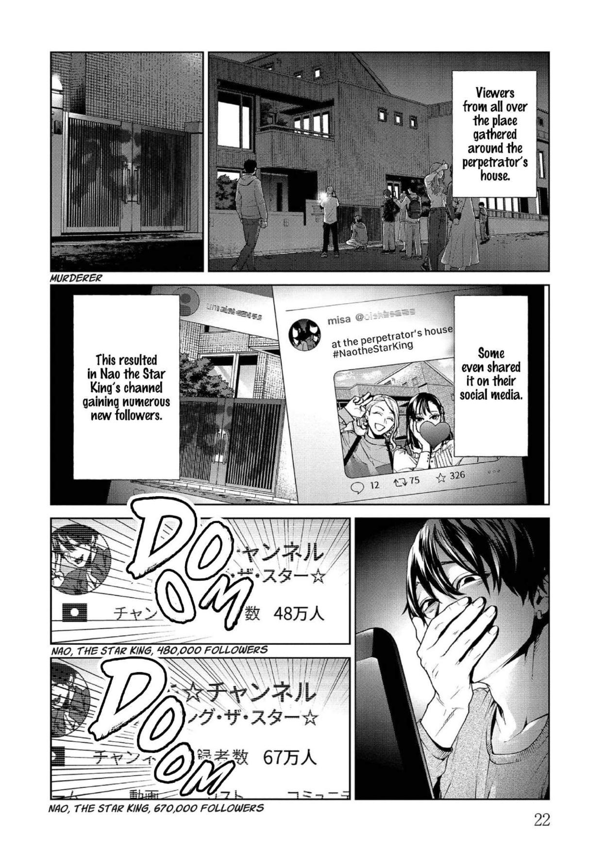 Brutal: Satsujin Kansatsukan no Kokuhaku Chapter 9 page 23 - Chapter 9: The Star: Craving the limelight