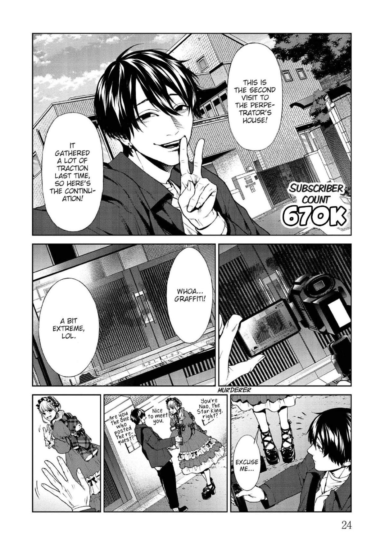 Brutal: Satsujin Kansatsukan no Kokuhaku Chapter 9 page 25 - Chapter 9: The Star: Craving the limelight