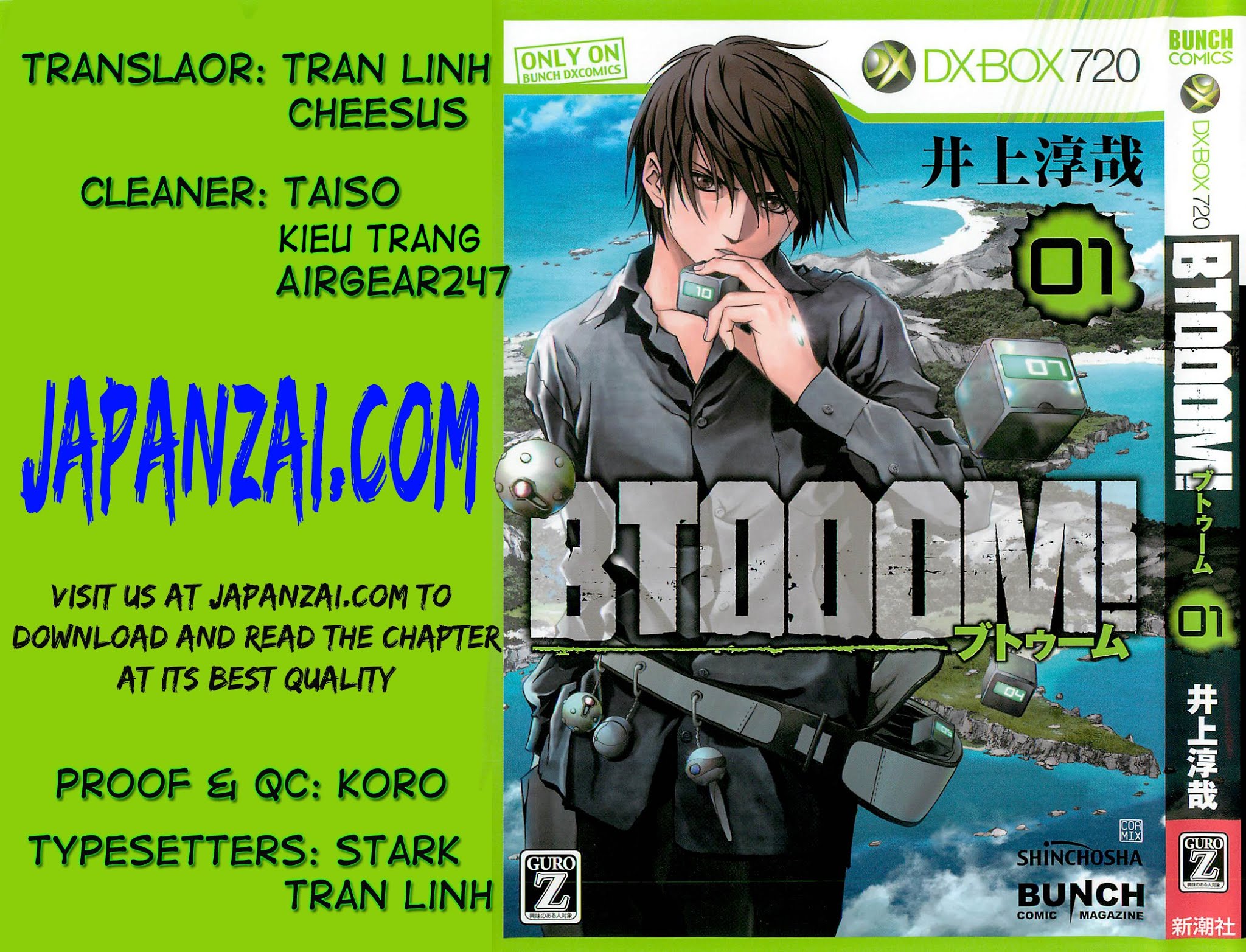 Btooom! Chapter 1 page 1 - Chapter 1: START