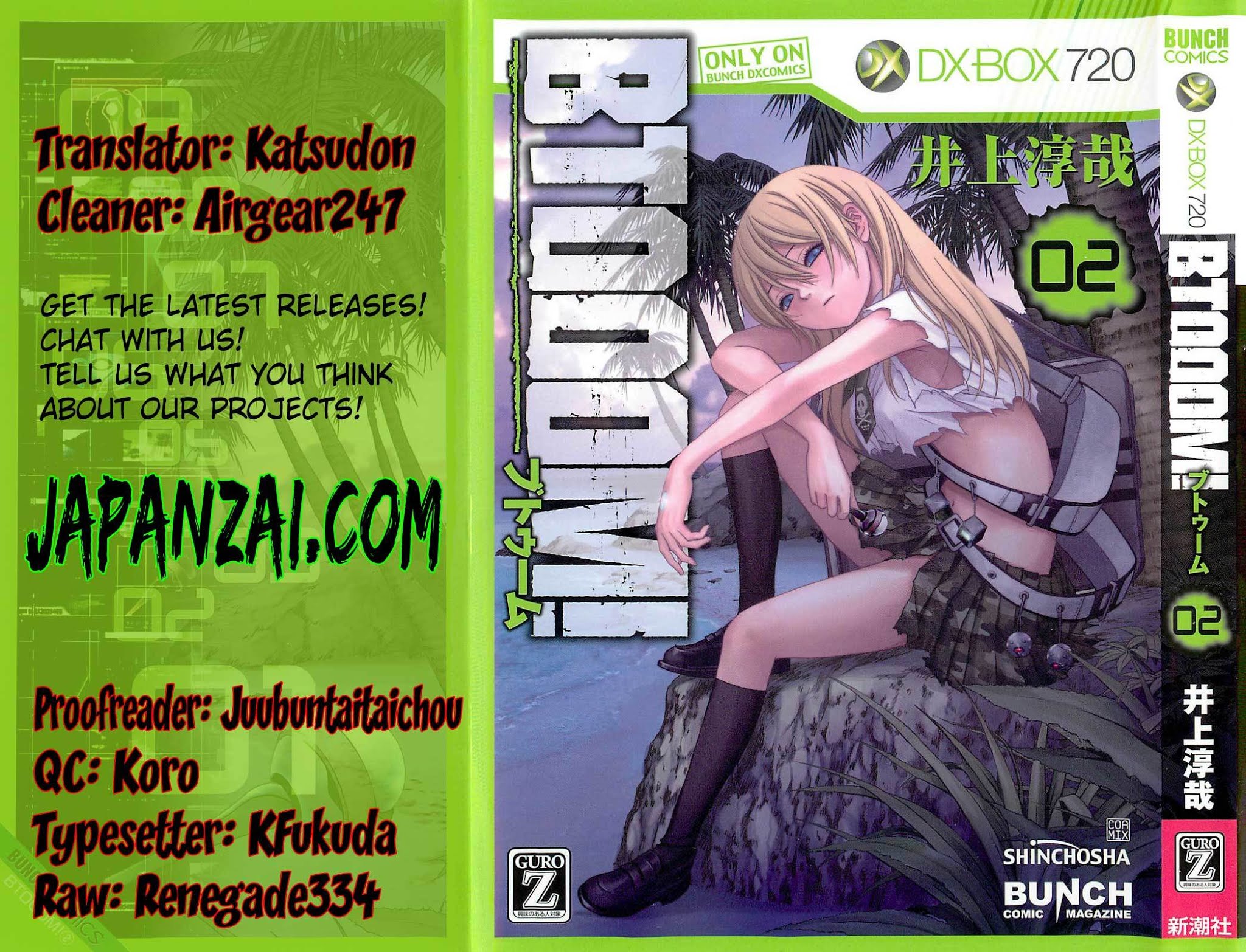 Btooom! Chapter 10 page 1 - Chapter 10: Take Action
