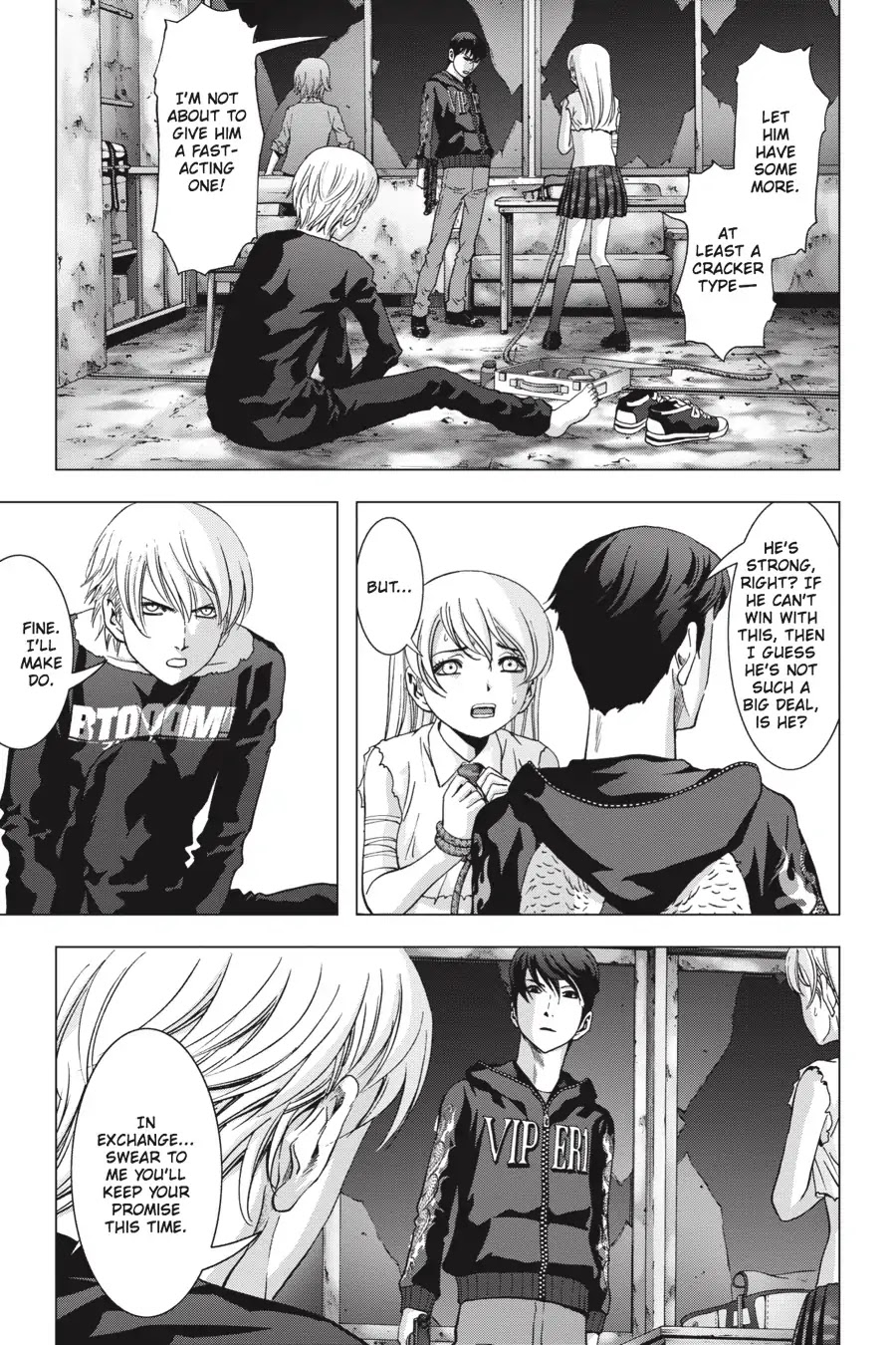 Btooom! Chapter 100 page 12 - Chapter 100: Madness In The Moonlight