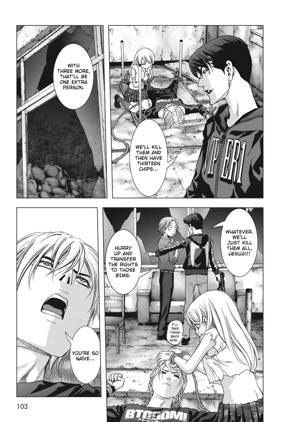 Btooom! Chapter 100 page 4 - Chapter 100: Madness In The Moonlight