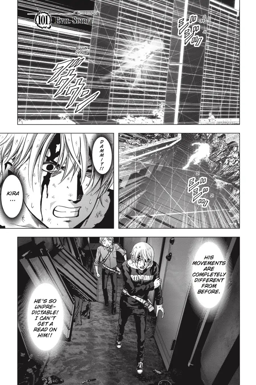 Btooom! Chapter 101 page 1 - Chapter 101: Evil Spirit