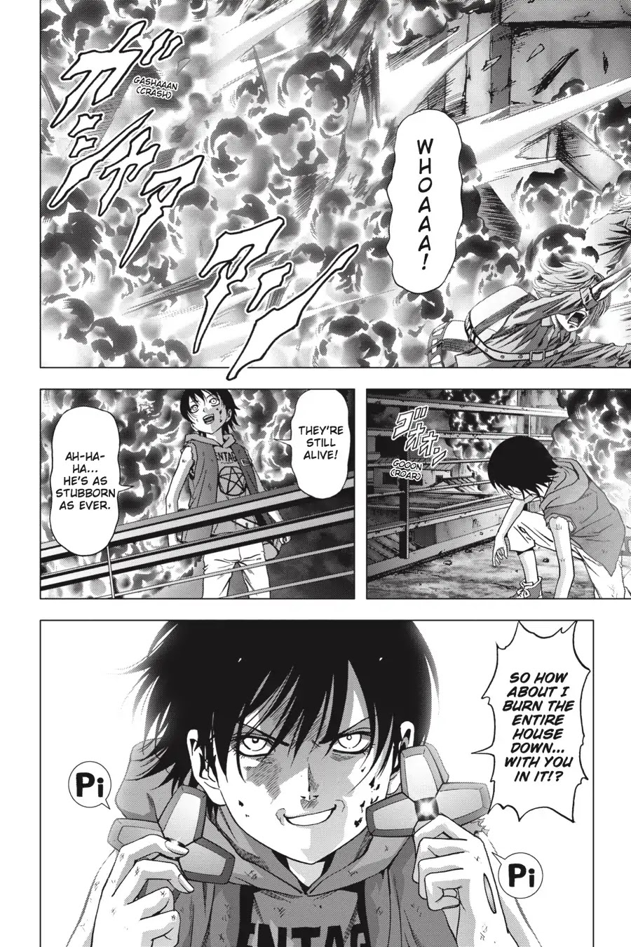 Btooom! Chapter 101 page 12 - Chapter 101: Evil Spirit
