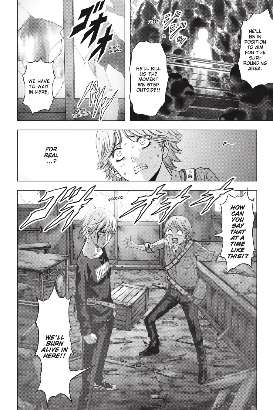 Btooom! Chapter 101 page 14 - Chapter 101: Evil Spirit