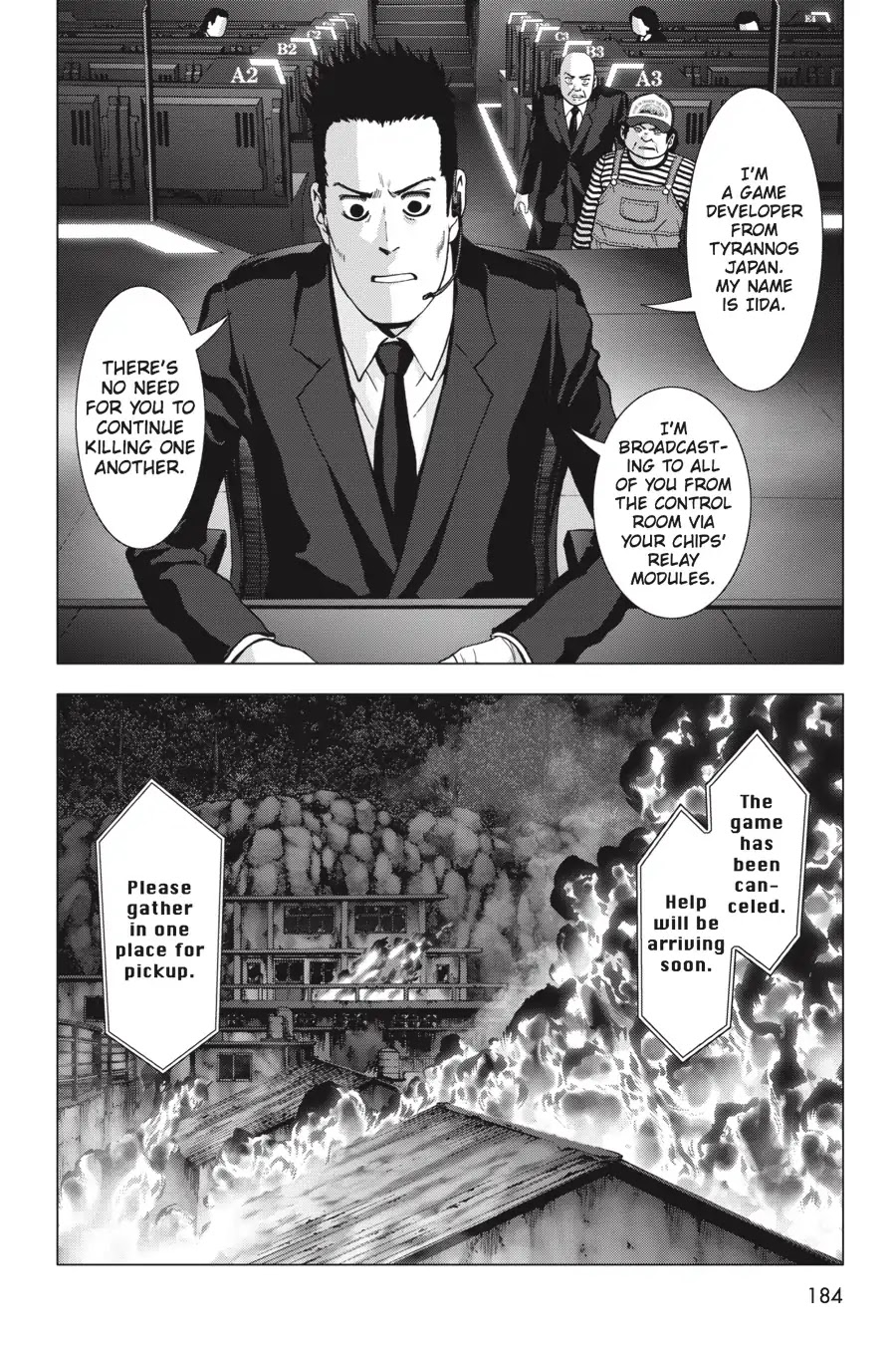 Btooom! Chapter 101 page 40 - Chapter 101: Evil Spirit
