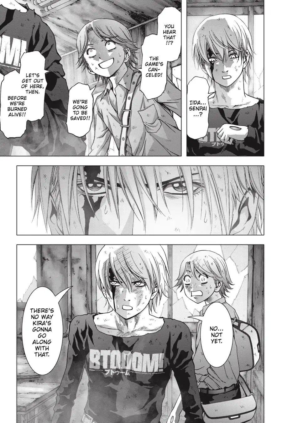 Btooom! Chapter 101 page 41 - Chapter 101: Evil Spirit